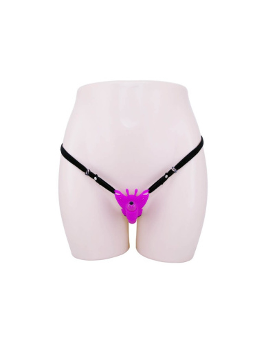 LyBaile Pretty Love Clitoral Massager Butterfly - Клиторальный стимулятор-бабочка, 8.6х6.7 см (фиолетовый)